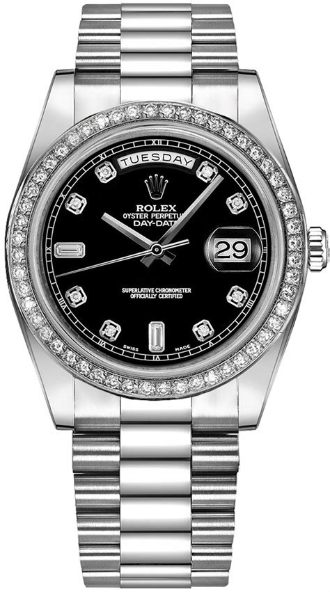 rolex style 218349 black used|rolex white gold president.